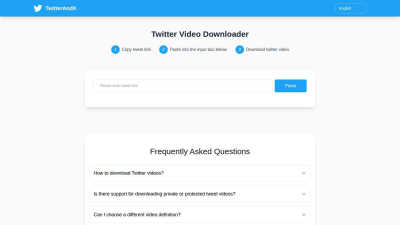 Twitter Video Downloader - AI tool for Content Creation