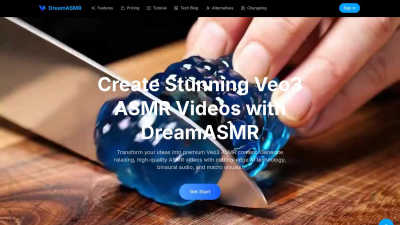 DreamASMR - AI tool for Audio & Music