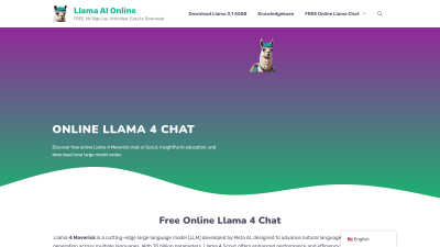 Llama AI Online - AI tool for Chatbots