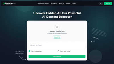 ChecksPlag.com - AI tool for Content Creation