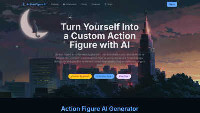 Action Figure AI - AI tool for E-commerce