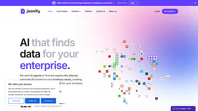 Jsonify - AI tool for Analytics & Data