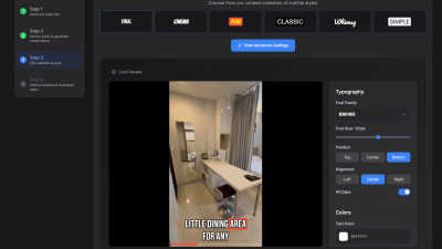 SubtitlesFast - AI tool for Marketing