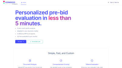 Trampoline Go/No-Go - AI tool for Business Intelligence