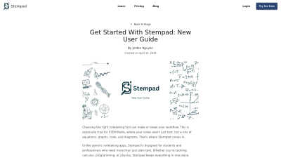 Stempad - AI tool for Education & Learning