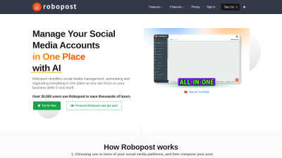 Robopost - AI tool for AI Assistants