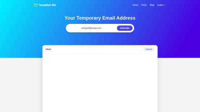TempMail 365 - AI tool for Email Tools