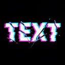 Glitch Text logo