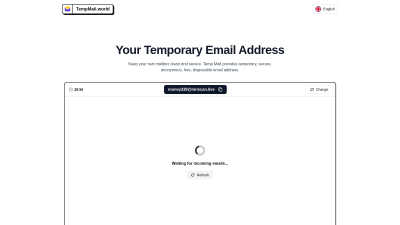 TempMail.World - AI tool for Marketing
