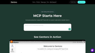 Gentoro - AI tool for Development