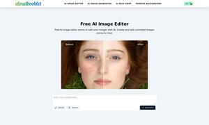 Cloudbooklet AI Website
