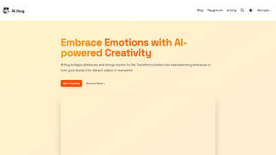 AI Hug - AI tool for Content Creation