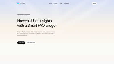Frequentli - AI tool for Chatbots