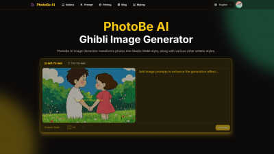 PhotoBe - AI tool for Image & Photo