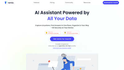 remio AI Note Taker - AI tool for AI Assistants