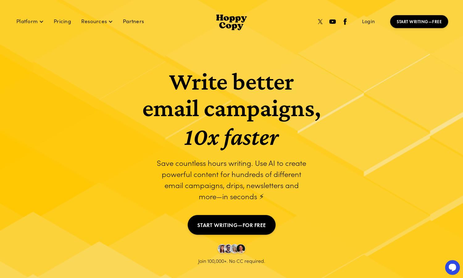 Hoppy Copy Website