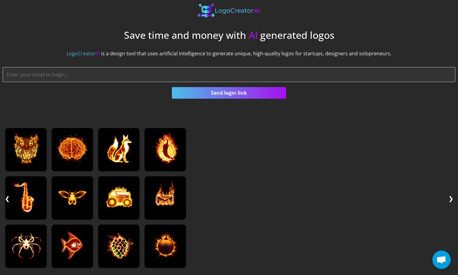 LogoCreatorAI Website