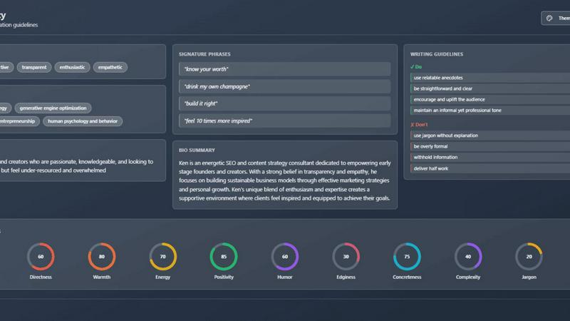 Meet Sona application interface and features