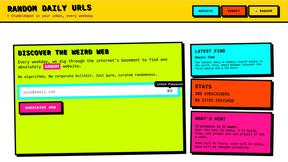 Random Daily Urls - product for productivity
