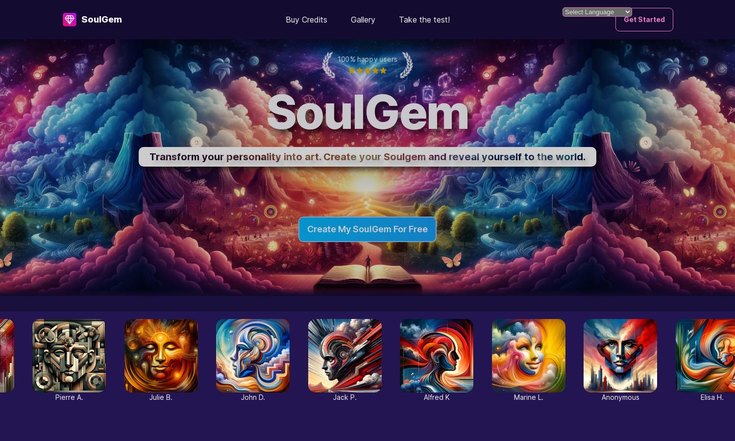 SoulGem Website