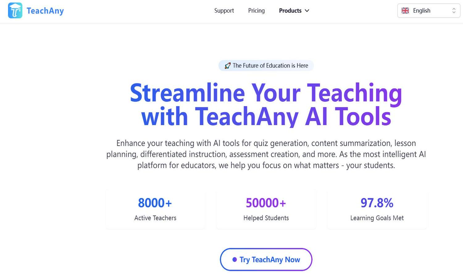 teachany Website