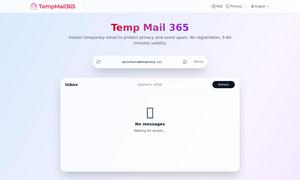 Temp Mail 365 Website