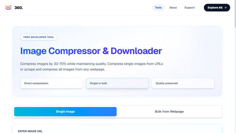 360 Solution application interface and features