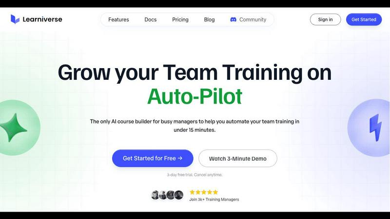 Learniverse application interface and features