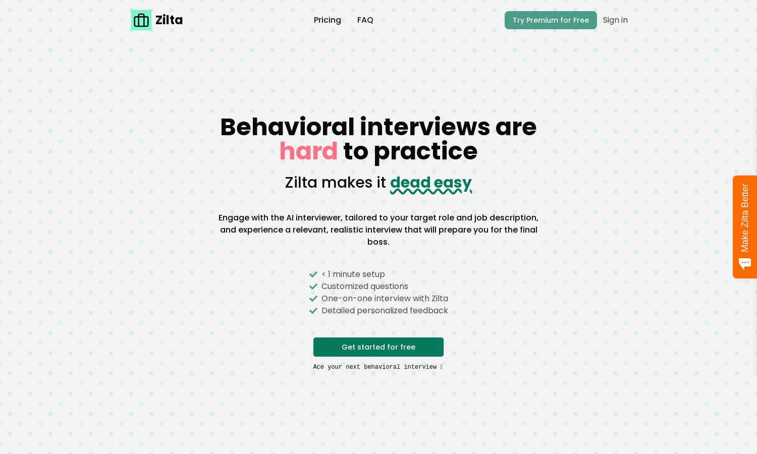 Zilta Website